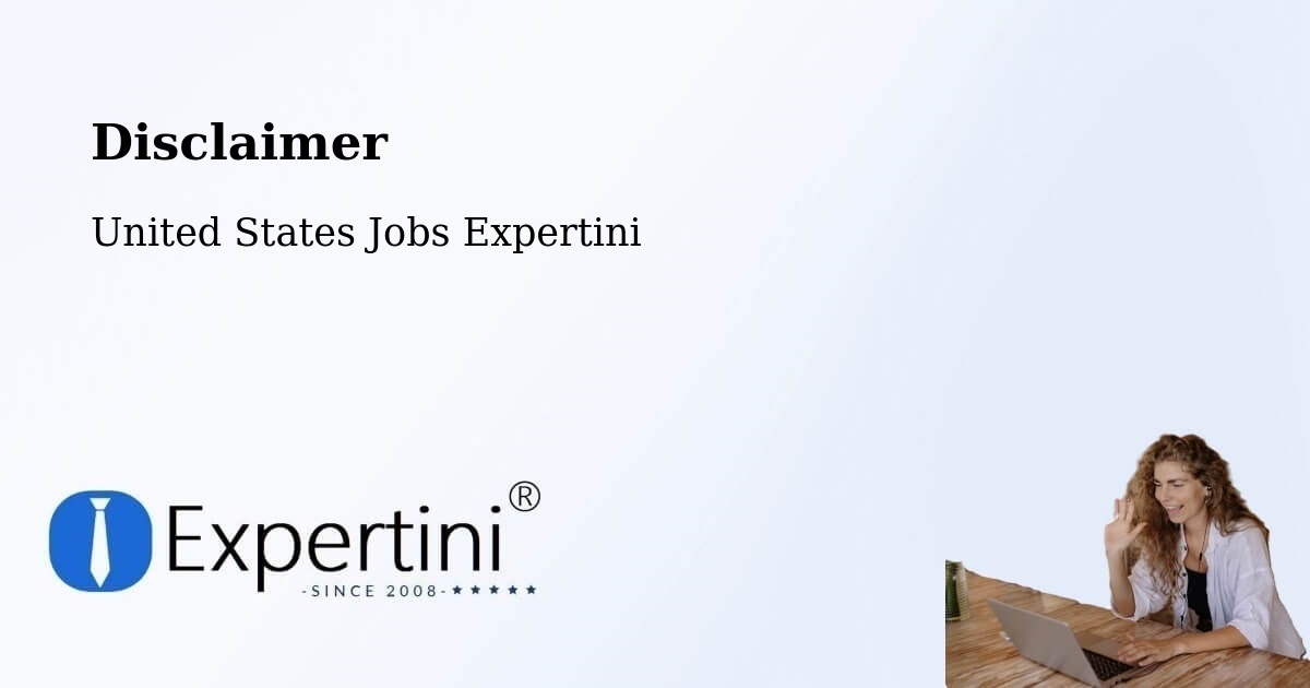 Disclaimer – Hot Springs - United States Jobs Expertini